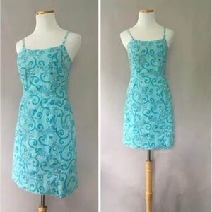 Lilly Pulitzer Dress Blue Fish - Size 6